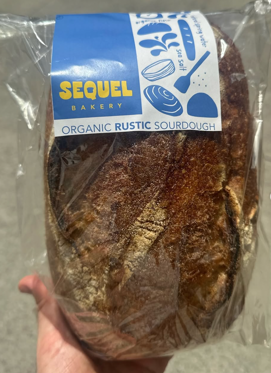 Add 1 Loaf of Organic Sourdough